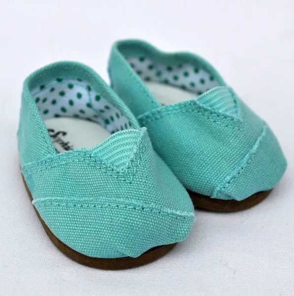 18" Doll Canvas Espadrilles