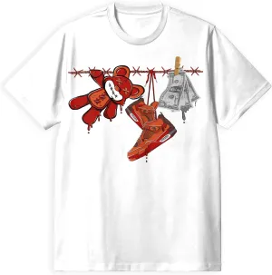 AJ 4 Brick by Brick 4s Shirt, Shoes Drip, Shirts Match Sneakers 2D Sneaker T-Shirt Teee