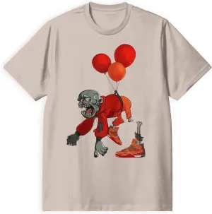 AJ 4 Brick by Brick 4s Shirt, Sneaker Zombie, Shirts Match Sneakers 2D Sneaker T-Shirt Teee