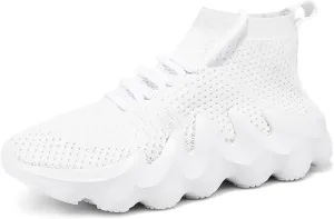 ALLY UNION MAKE FORCE Men Sock Walking High Low Top Fashion Running Sneakers Shoes