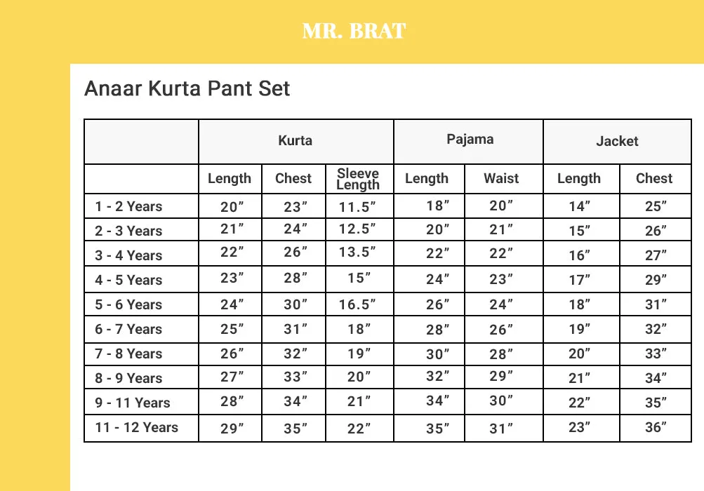 Anaar Kurta Pant Set