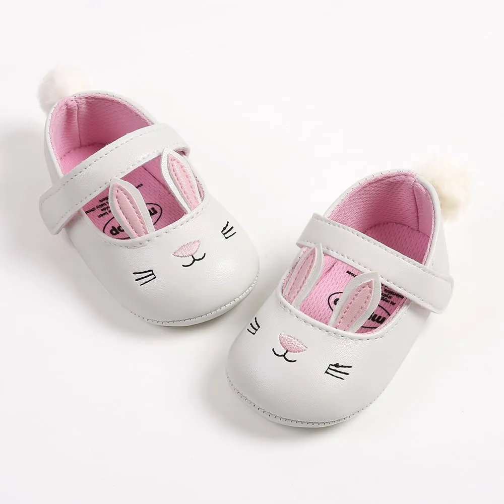 Antheron Baby Girls Mary Jane Flats Soft Sole Infant Moccasins Floral Sparkly Toddler Princess Dress Shoes
