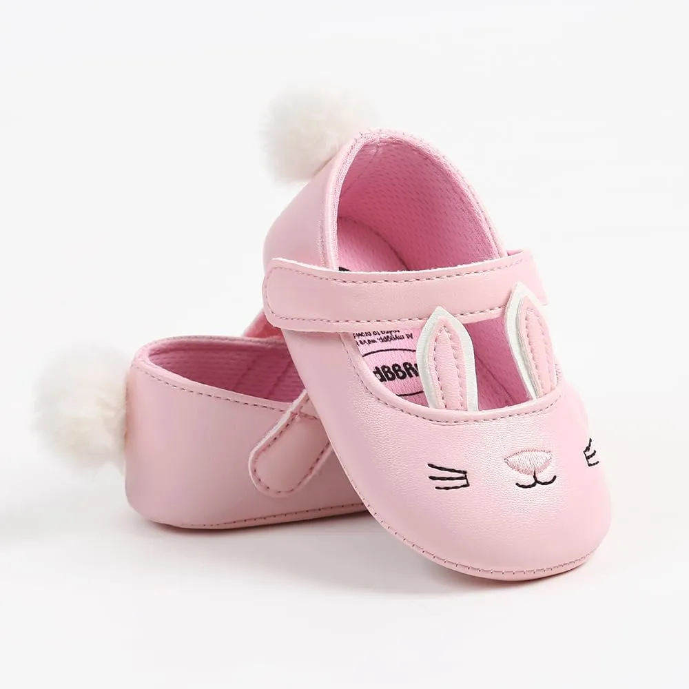 Antheron Baby Girls Mary Jane Flats Soft Sole Infant Moccasins Floral Sparkly Toddler Princess Dress Shoes