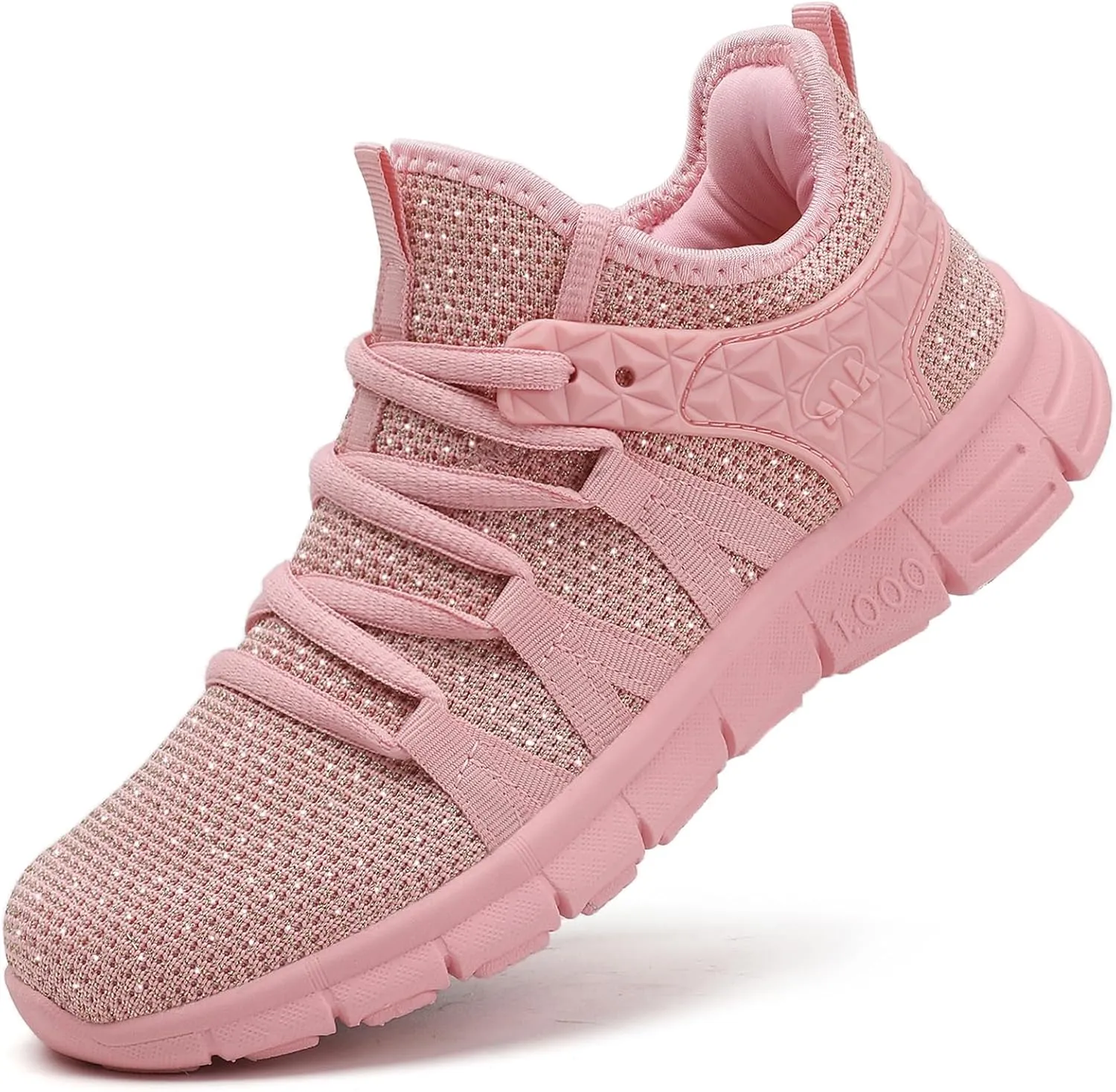AOE Womens Fashion Walking Running Shoes Ultra Lightweight Breathable Mesh Tennis Shoes Non Slip Athletic Workout Gym Sneakers
