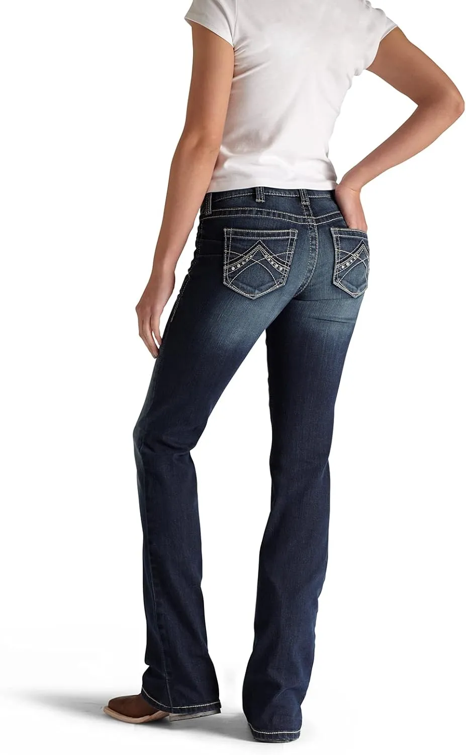 Ariat Women's LR Rosy Whipstitch Boot Cut