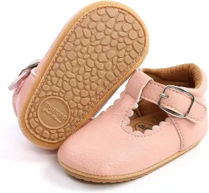 Baby Girl Moccasins Princess Sparkly Mary Jane Dresses Shoes Premium Lightweight Soft Sole Crib Shoes Toddler Shoes