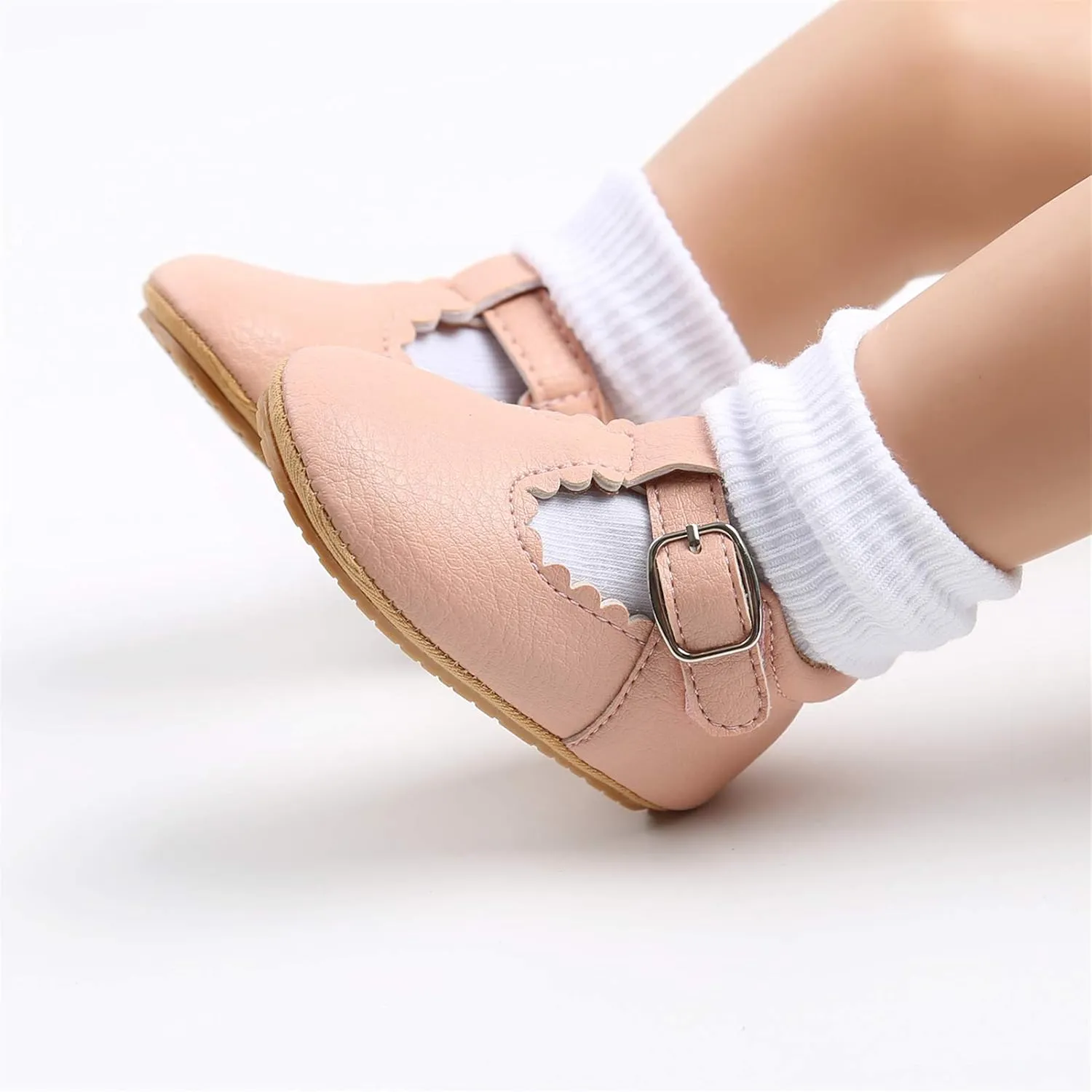 Baby Girl Moccasins Princess Sparkly Mary Jane Dresses Shoes Premium Lightweight Soft Sole Crib Shoes Toddler Shoes