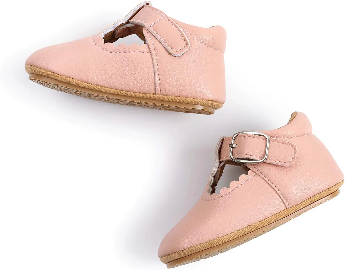 Baby Girl Moccasins Princess Sparkly Mary Jane Dresses Shoes Premium Lightweight Soft Sole Crib Shoes Toddler Shoes