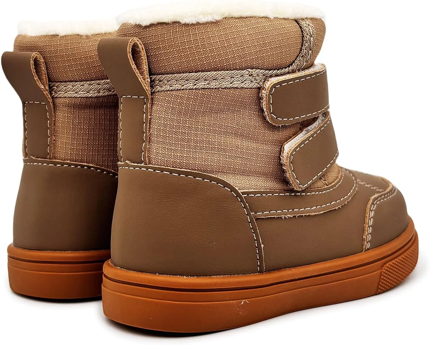 Baby Snow Boots Waterproof Winter Warm Duck Booties Infant Boys Girls Outdoor Shoes for Cold Weather 6 9 12 15 18 24 Months