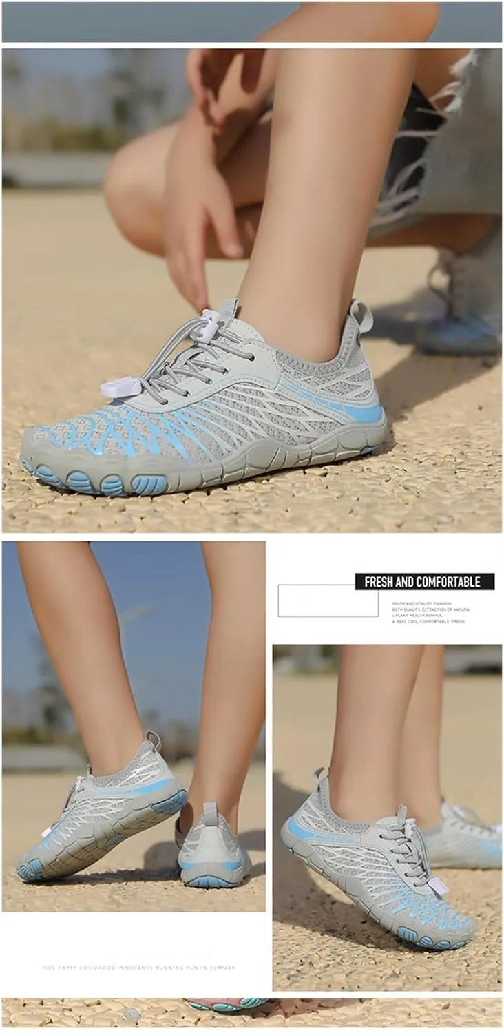 Barefoot Shoes Kids Boys & Girls Water Hiking Quick Dry Shoes Lightweight Swim Beach Sneakers Sports Athletic Shoes