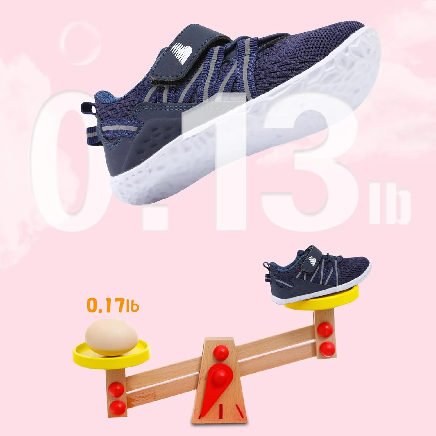 BARERUN Baby Sneakers Toddler Shoes Soft Anti-Slip Sole Newborn First Walkers Infant Toddler Breathable Athletic Running Shoes