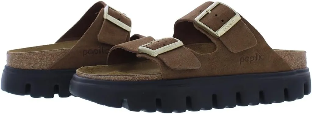 Birkenstock Women's Papillio Arizona Chunky Sandal-Suede