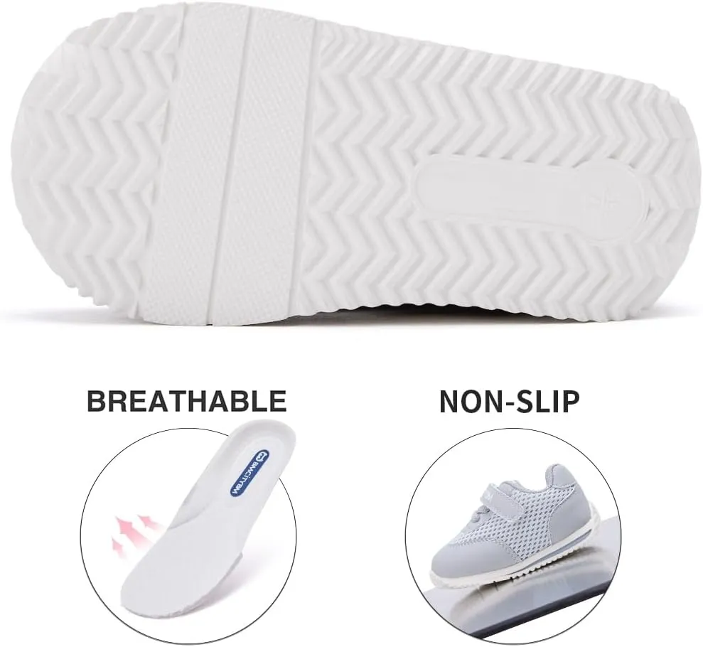 BMCiTYBM Baby Walking Sneakers Mesh Barefoot Boys Girls Breathable Shoes
