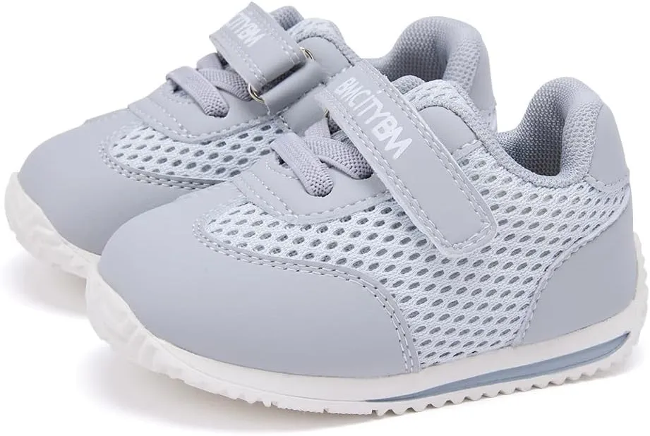 BMCiTYBM Baby Walking Sneakers Mesh Barefoot Boys Girls Breathable Shoes