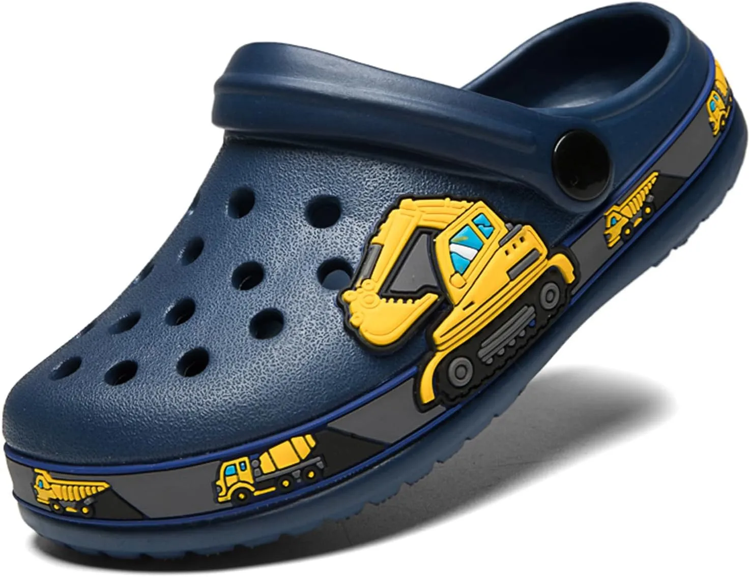 BMINFEE Kid's Girls Boys Clogs Garden Shoes Toddler Slip On Cartoon Slides Sandals Beach Slipper Children Water Sneakers