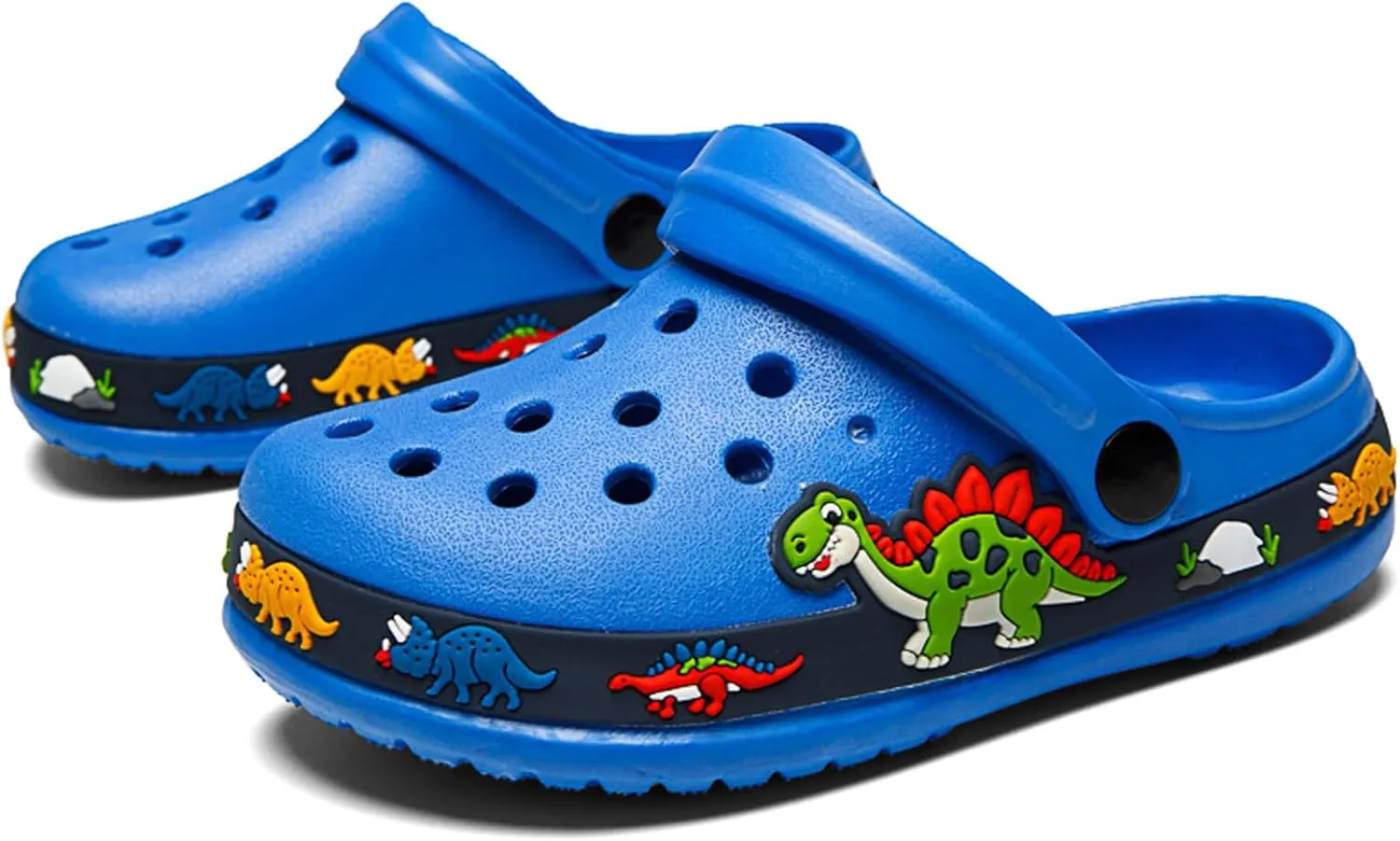BMINFEE Kid's Girls Boys Clogs Garden Shoes Toddler Slip On Cartoon Slides Sandals Beach Slipper Children Water Sneakers
