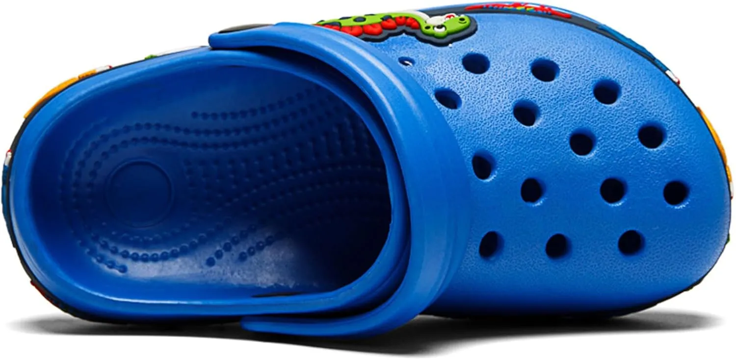 BMINFEE Kid's Girls Boys Clogs Garden Shoes Toddler Slip On Cartoon Slides Sandals Beach Slipper Children Water Sneakers