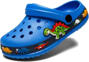 BMINFEE Kid's Girls Boys Clogs Garden Shoes Toddler Slip On Cartoon Slides Sandals Beach Slipper Children Water Sneakers