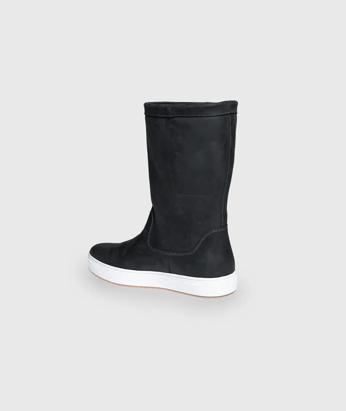 Boat Boot High Cut Black (Womans)