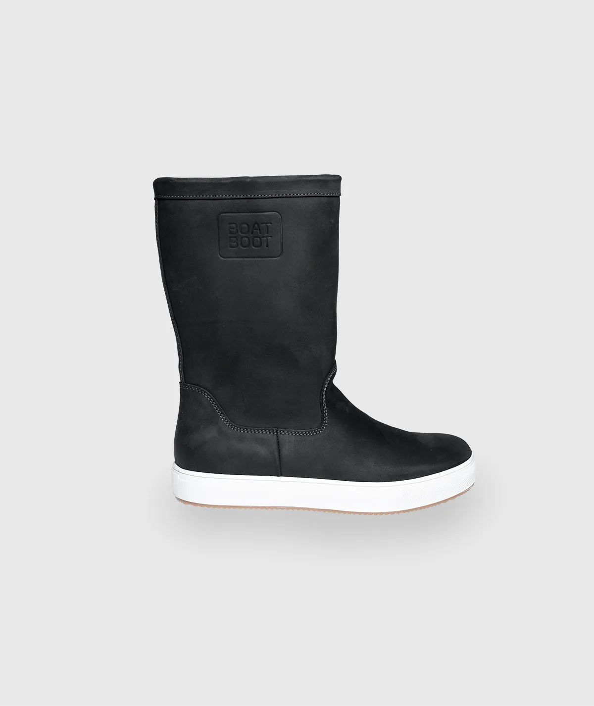 Boat Boot High Cut Black (Womans)
