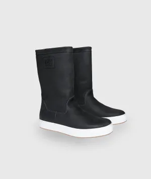 Boat Boot High Cut Black (Womans)