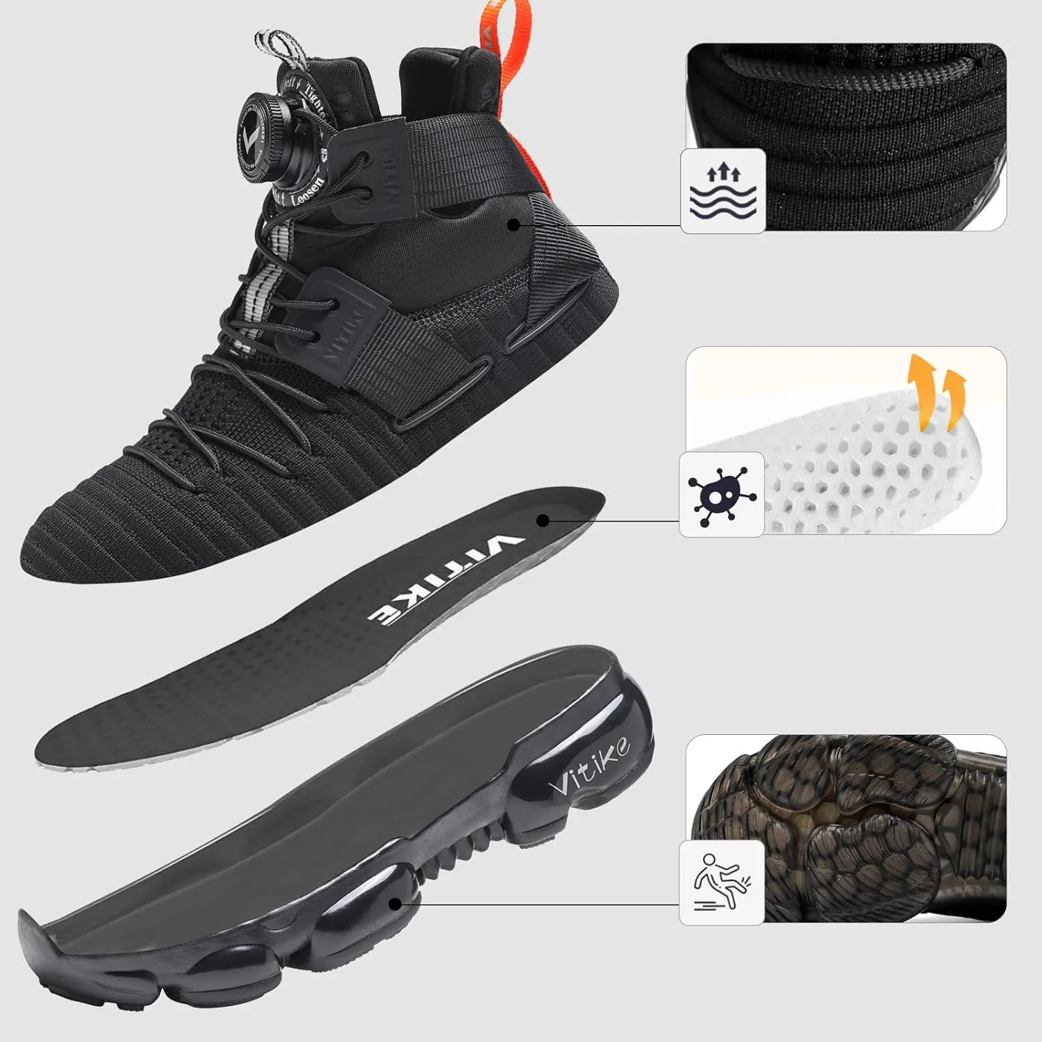 Boys Girls Sneakers Lightweight Tennis Running Walking Athletic Sports Casual Shoes