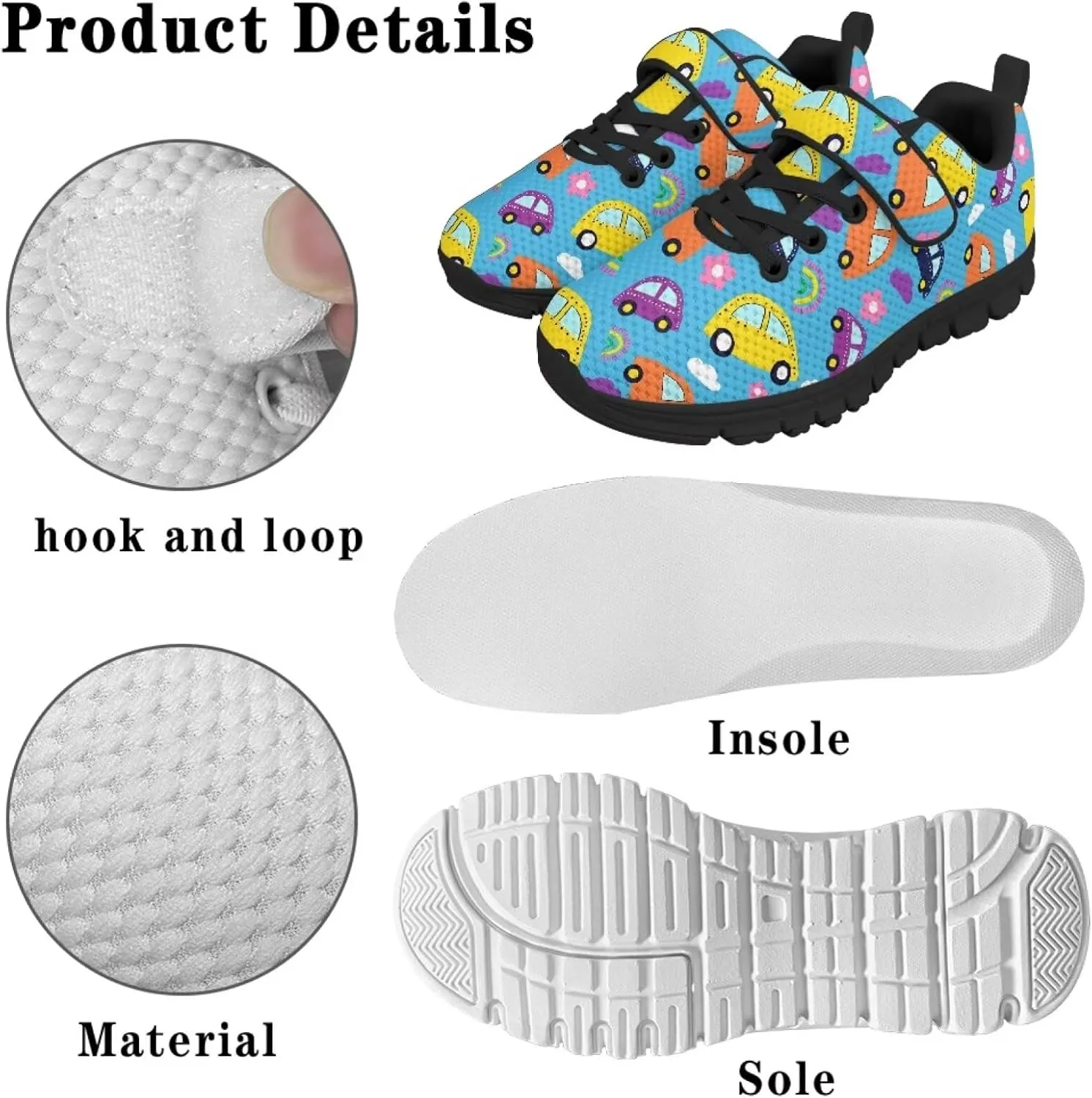 Boys Shoes Kids Sneakers Breathable Athletic Running Tennis Shoes for Little Kid/Big Kid US 11-2.5