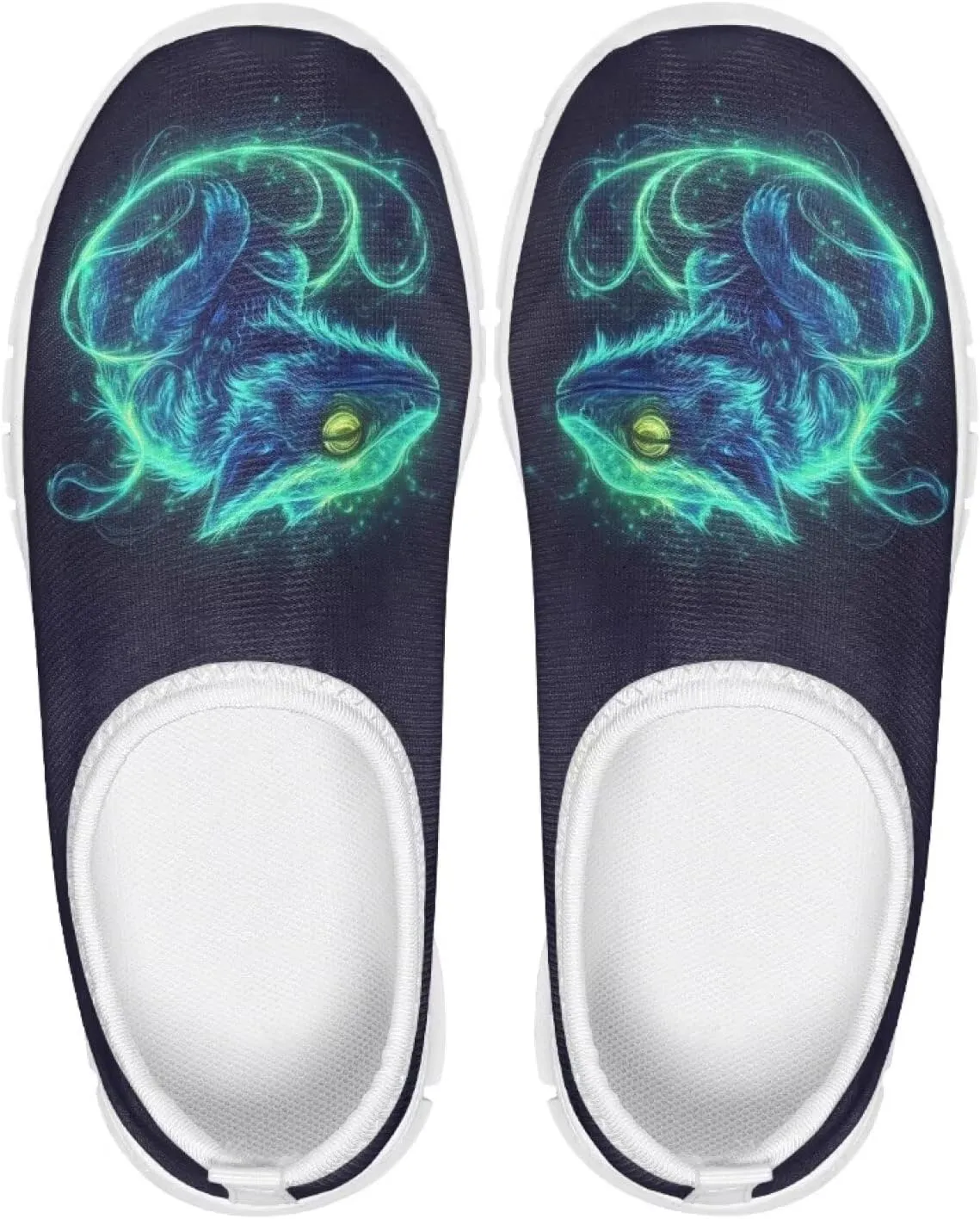Boys Slip On Shoes Sneakers Cool Kids Tennis Gym Shoes Neon Themed