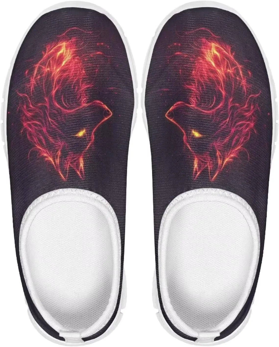 Boys Slip On Shoes Sneakers Cool Kids Tennis Gym Shoes Neon Themed