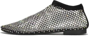 Cape Robbin Fantasia Rhinestone Mesh Flat Sandals (Fantasia)
