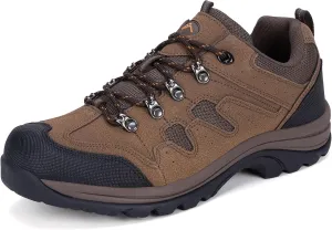 CC-Los Mens Waterproof Hiking Shoes Lightweight Breathable Walking Trekking Sneakers Size 7-13