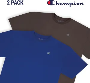 Champion T Shirts for Men Big and Tall - 2 Pack Performance Moisture Wicking Tee