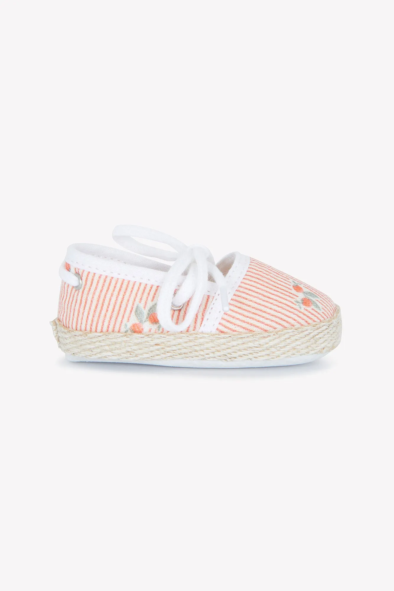 Chaussons - Coquelicot rayures