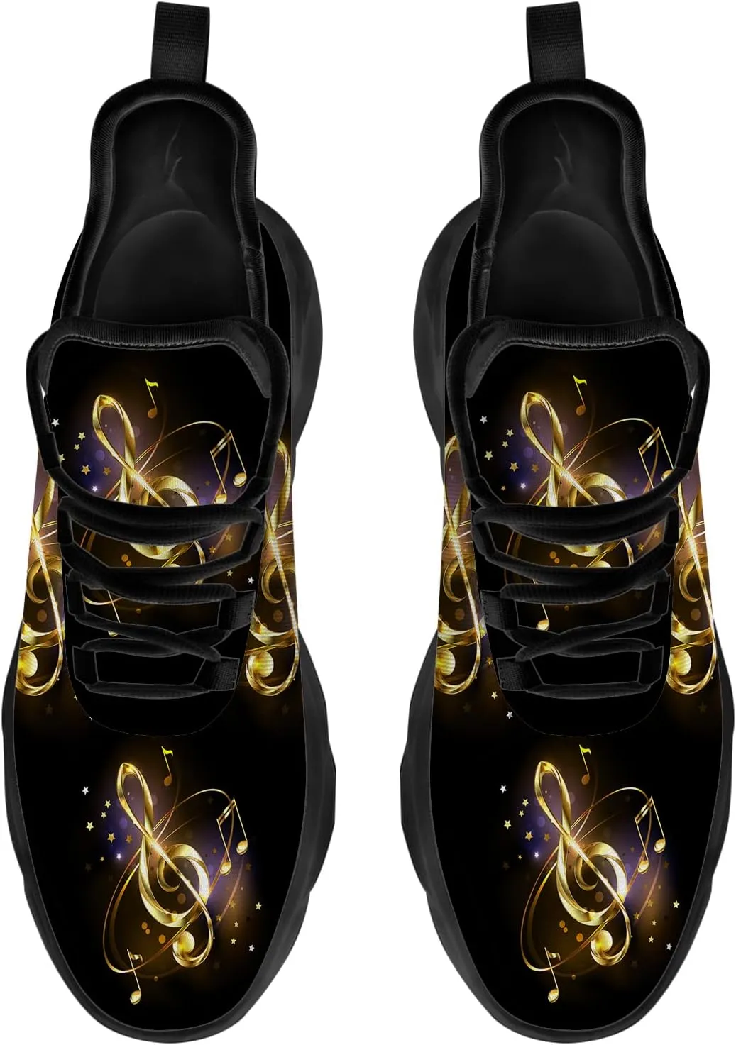 Ciadoon Music Shoes for Men Women Road Running Shoes Comfortable Sport Walking Tennis Musical Sneakers Gifts for Boy Girl