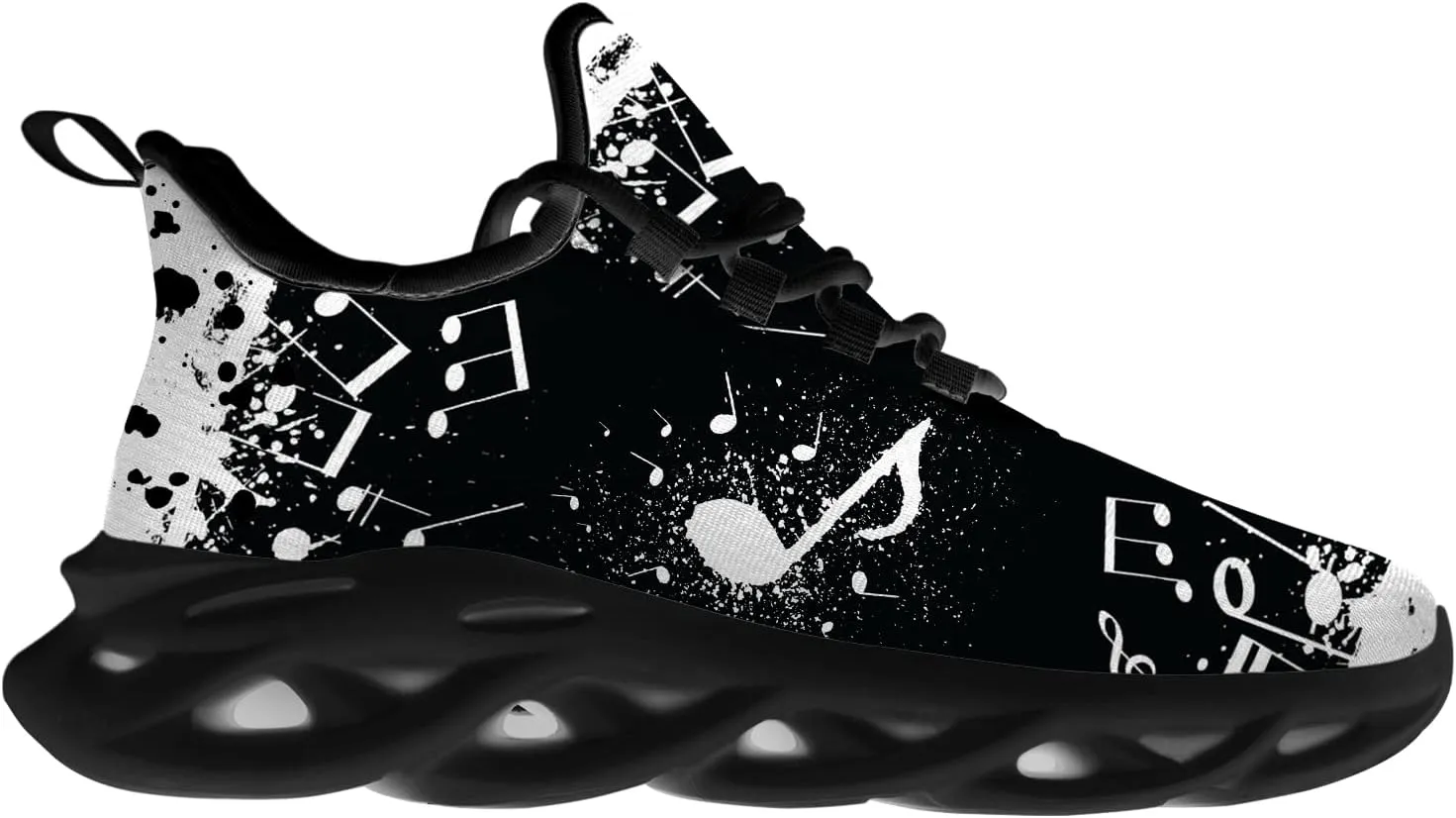 Ciadoon Music Shoes for Men Women Road Running Shoes Comfortable Sport Walking Tennis Musical Sneakers Gifts for Boy Girl
