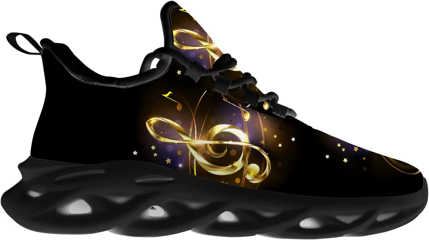 Ciadoon Music Shoes for Men Women Road Running Shoes Comfortable Sport Walking Tennis Musical Sneakers Gifts for Boy Girl
