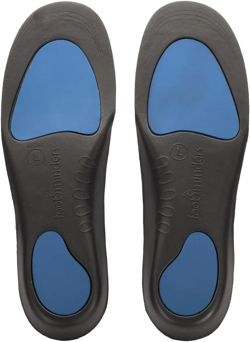 Comfort Orthotic Arch Support Insoles for Sport Shoes and Work Boots (Pair) (Small: Men 5½ - 7 Women 6½ - 8) - Relieve Foot Pain Due to Flat Feet and Plantar Fasciitis