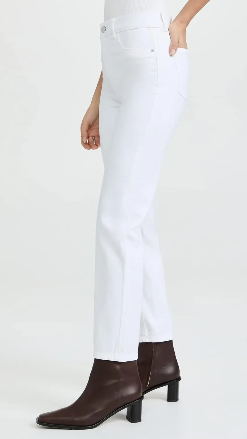 DL1961 Women's Patti Straight High Rise Ankle Jeans