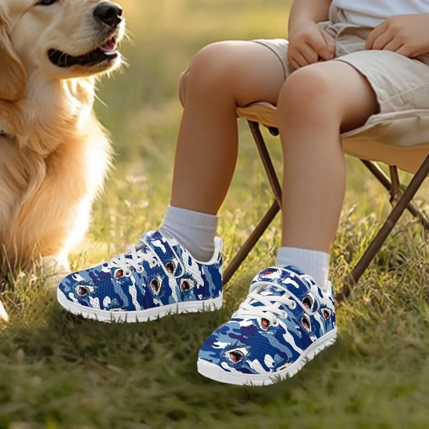 Doojoayie Boys Tennis Shoes Lightweight Little Kids Casual School Shoes Gym Shoes