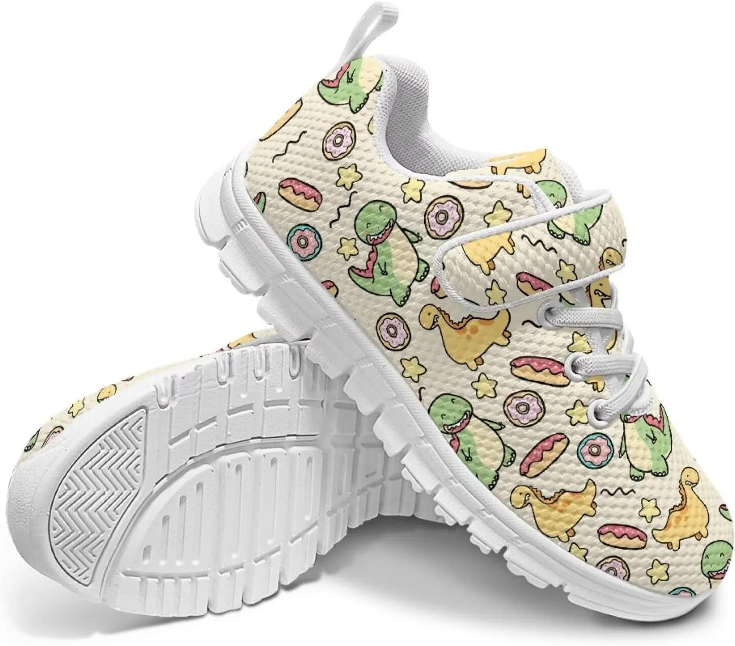 Doojoayie Boys Tennis Shoes Lightweight Little Kids Casual School Shoes Gym Shoes