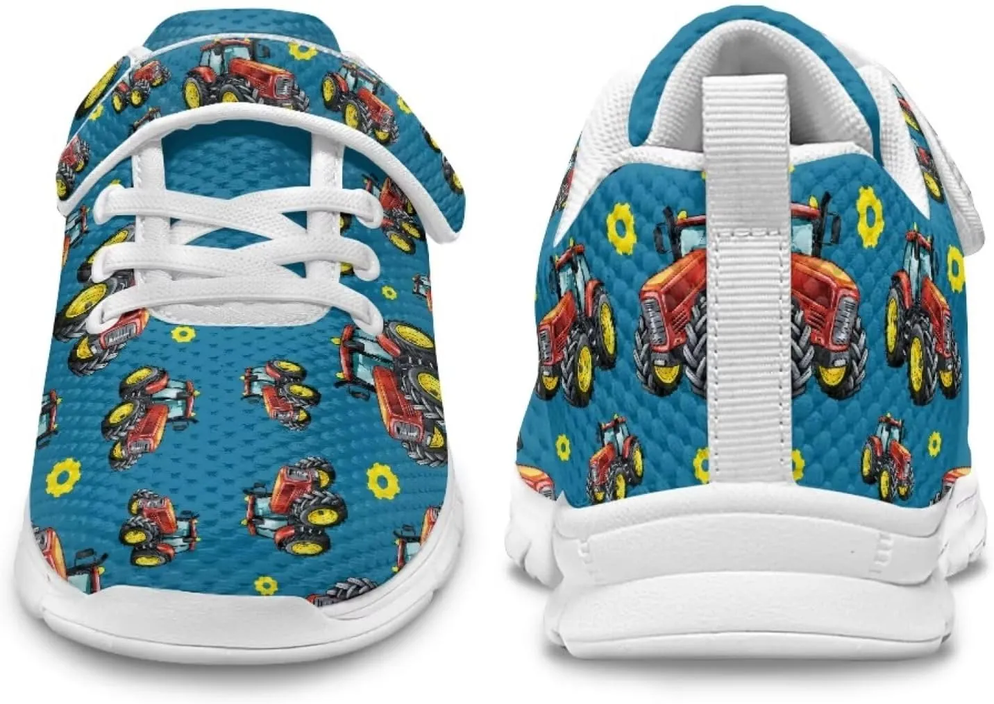 Doojoayie Little Kids Slip On Shoes Rubber Sneakers for Boys Outdoo Tennis Shoes