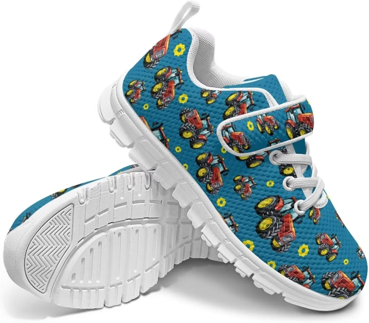 Doojoayie Little Kids Slip On Shoes Rubber Sneakers for Boys Outdoo Tennis Shoes