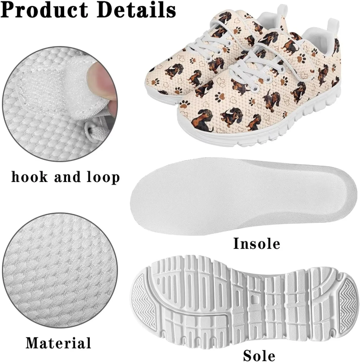 Doojoayie Little Kids Slip On Shoes Rubber Sneakers for Boys Outdoo Tennis Shoes