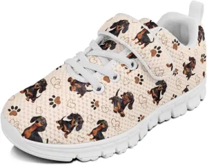 Doojoayie Little Kids Slip On Shoes Rubber Sneakers for Boys Outdoo Tennis Shoes