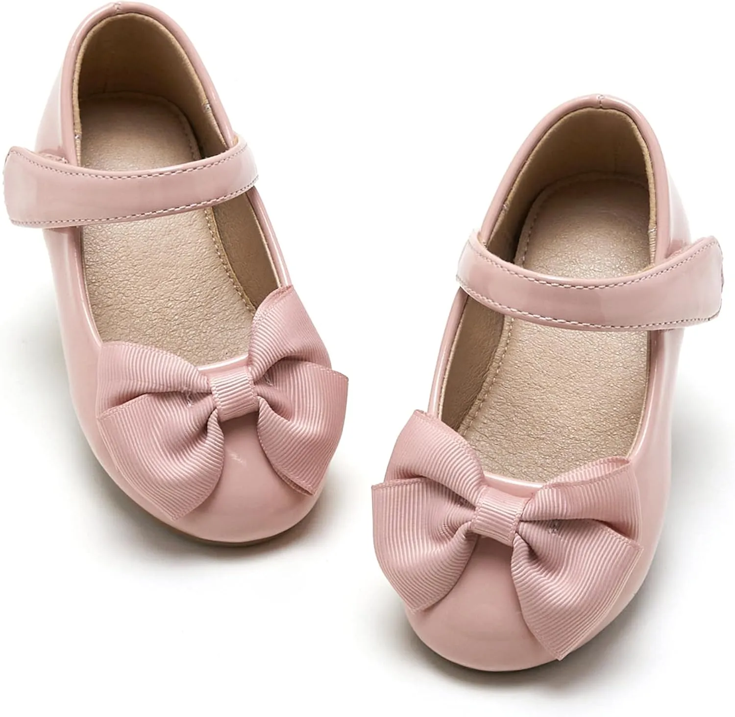ESTINE Mary Jane Flats for Toddler Girls Little Kids Glittery Dress Princess Wedding Ballet Shoes