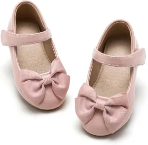 ESTINE Mary Jane Flats for Toddler Girls Little Kids Glittery Dress Princess Wedding Ballet Shoes