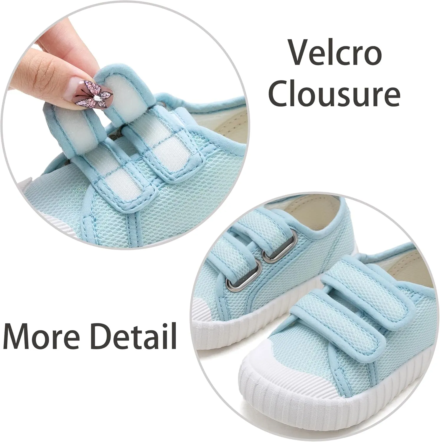 ESTINE Toddler/Little Kid Girls Boys Unisex Lightweight Casual Sports Sneakers Athletic Shoes for Running Walking