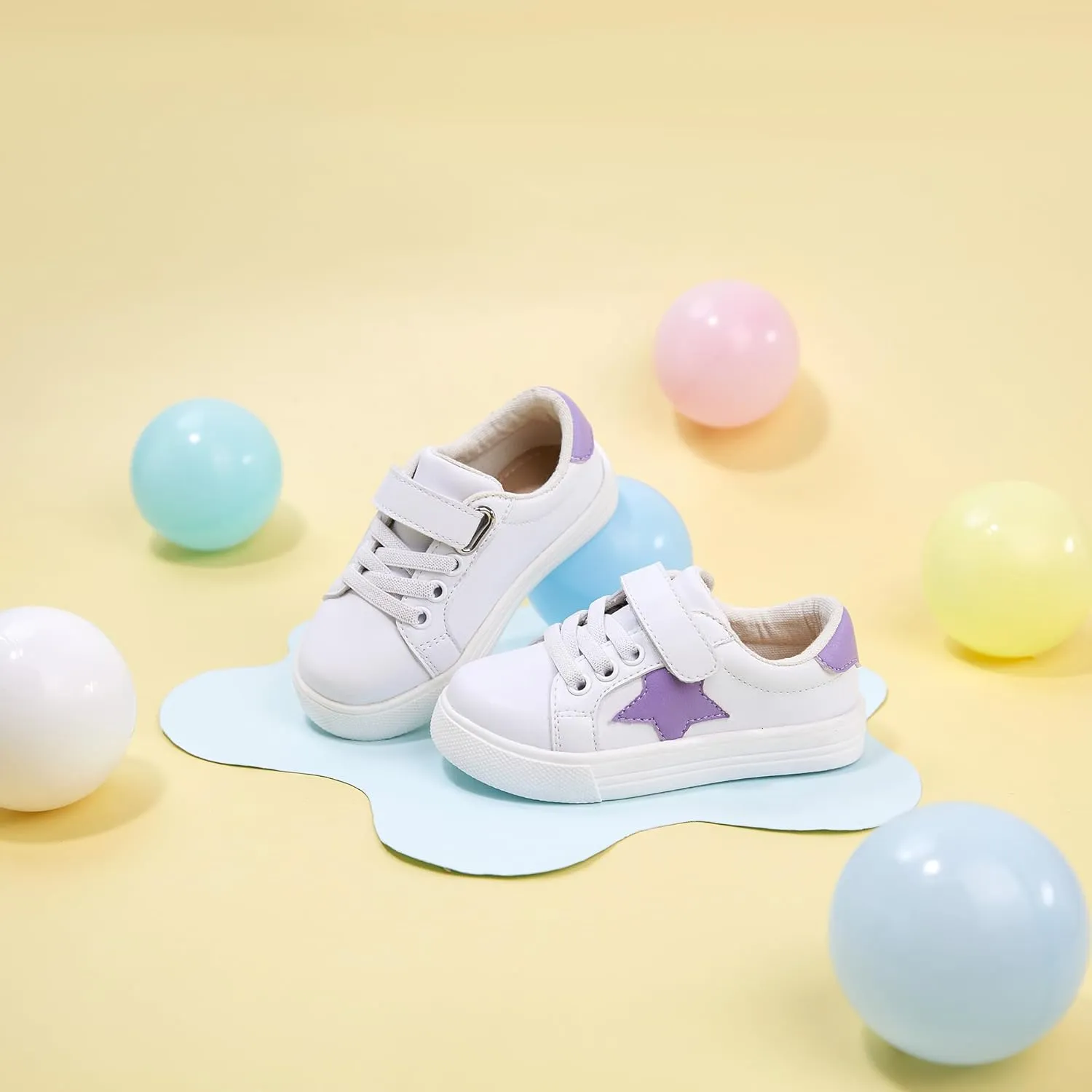 ESTINE Toddler/Little Kid Girls Boys Unisex Lightweight Casual Sports Sneakers Athletic Shoes for Running Walking