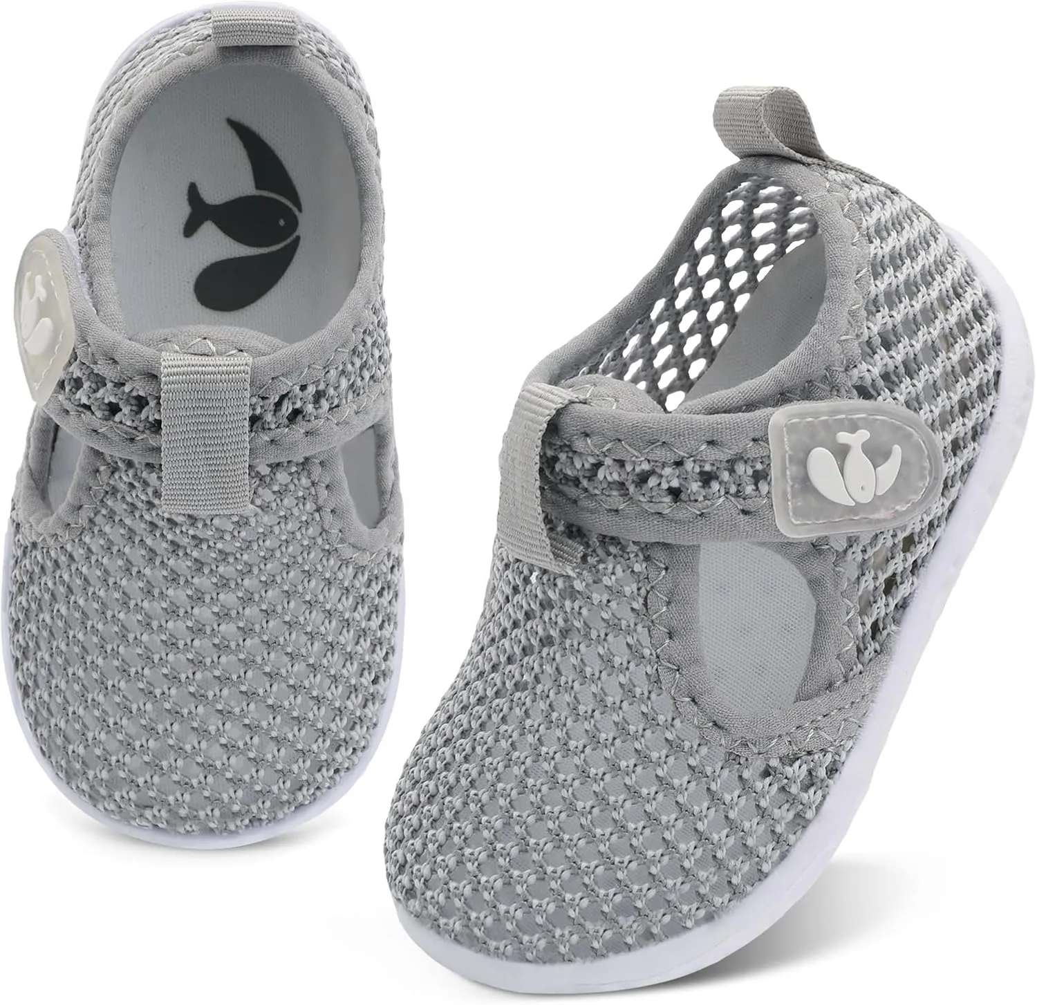 FEETCITY Boys Girls Water Shoes Kids Aqua Socks Quick Dry Barefoot for Beach Swimming Pool