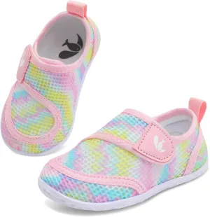 FEETCITY Toddler Water Shoes Boys Girls Swim Shoes Quick Dry Kids Aqua Socks Barefoot for Beach Swimming Pool